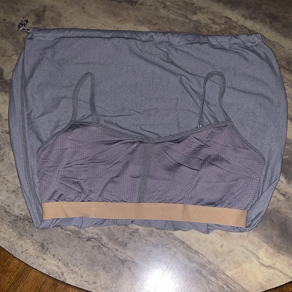 Lululemon Debut Tank Heathered Fossil / Fossil Size 6
